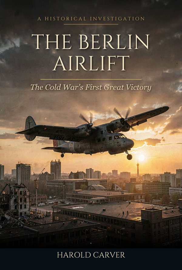 The Berlin Airlift by Harold Carver &mdash; book cover