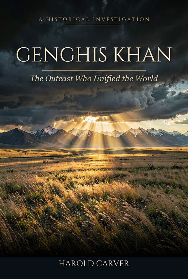 Genghis Khan by Harold Carver &mdash; book cover