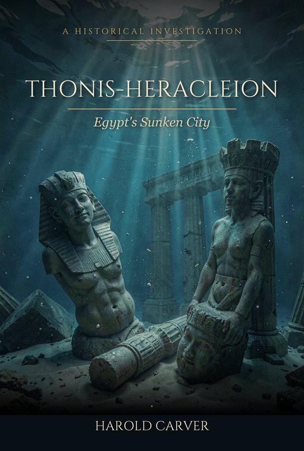 Thonis-Heracleion by Harold Carver &mdash; book cover
